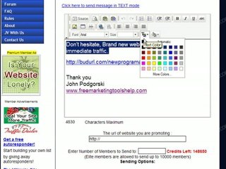 How to use safelists, youtube, video marketing,free traffic