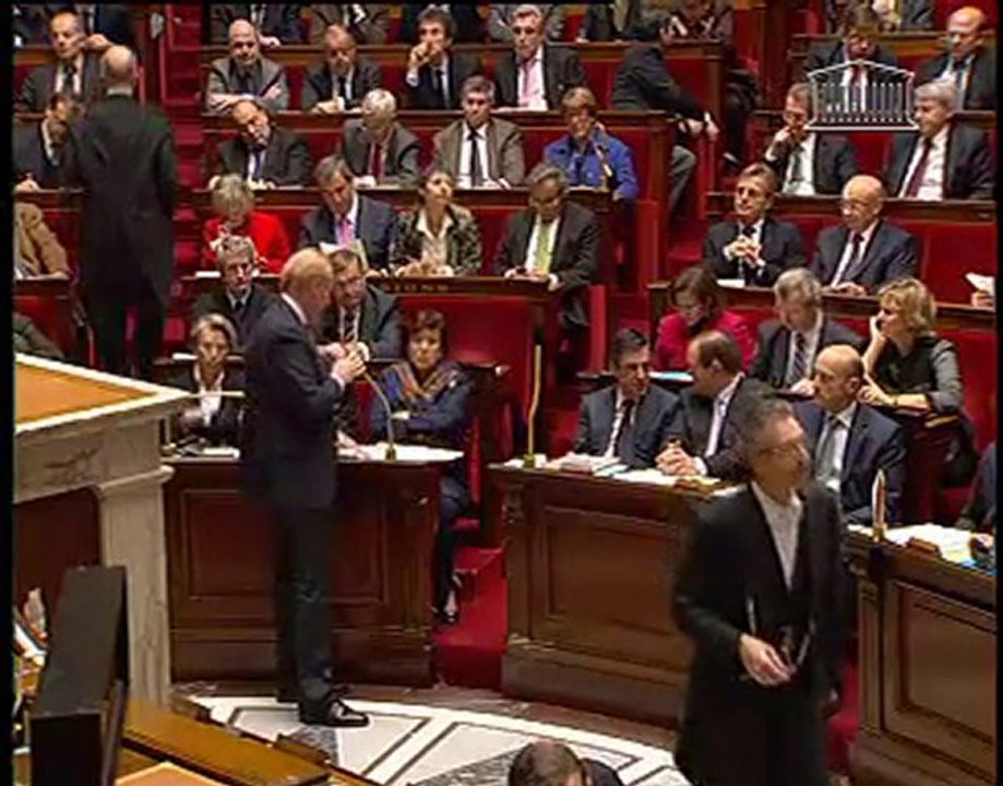 Questions au gouvernement du 16 novembre 2010 (B.DEPIERRE)
