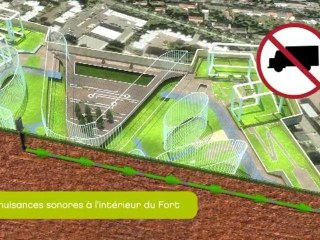 Fort d'Issy: un éco-quartier ouvert