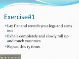 Stomach Flattening Exercises