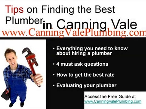 Choosing Plumbers in Canning Vale and plumbers services
