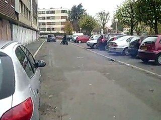 dernier demarrage du stuntro big bore avant la saison 2011