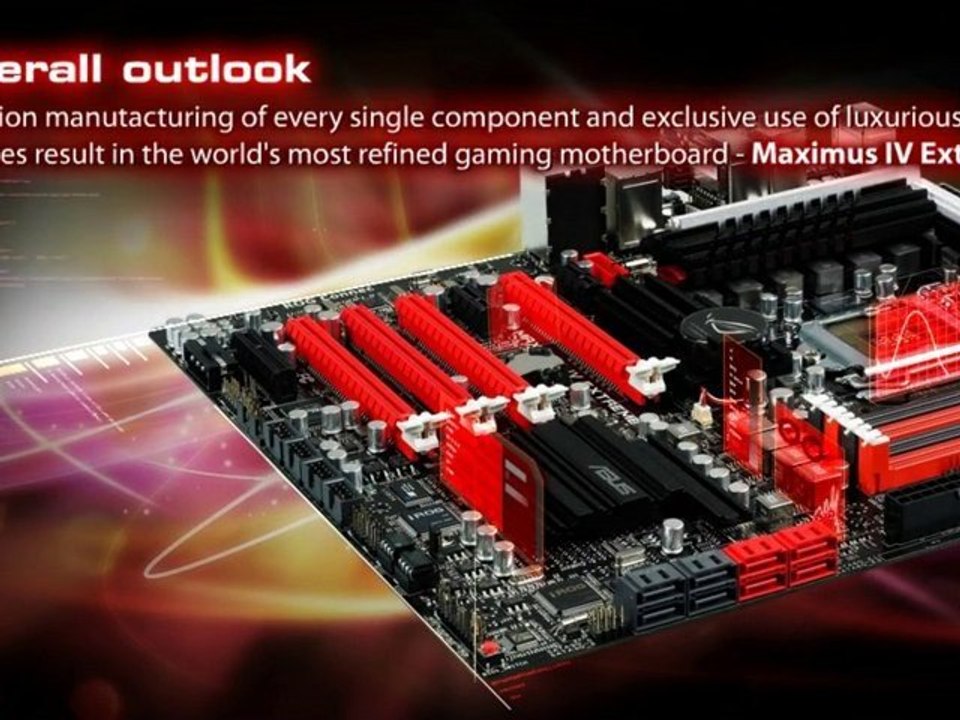 Présentation de la Maximus IV Extreme (P67) par Asus