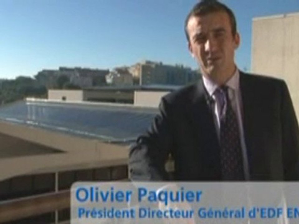 Inauguration de la plus grande toiture des Alpes Maritimes