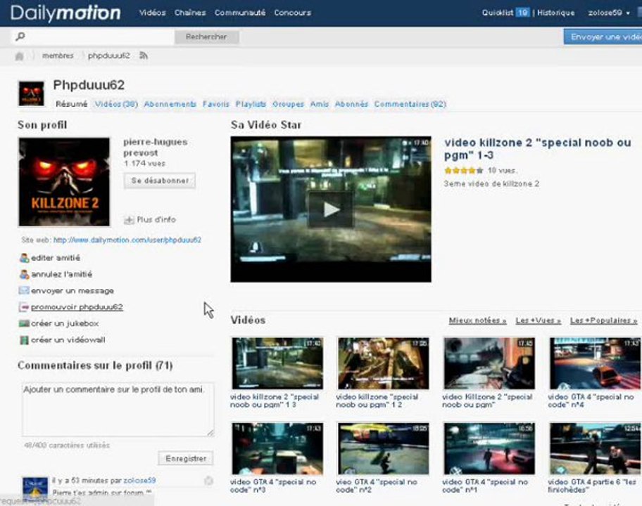 Dailymotion Avantageux