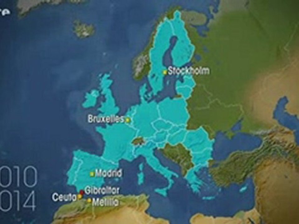 Dessous des cartes.Espagne.Rendez vous européen.mars.2010