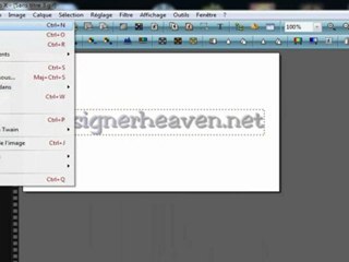 Opacité sur un texte