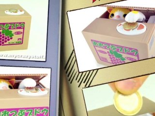 Tirelire petit chat voleur - Mycrazystuff.com