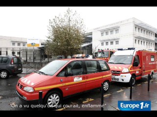 Lycéen immolé : "On a vu quelqu’un qui courait, enflammé"