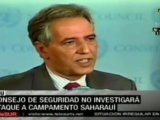 Consejo de seguridad no investigará ataque a campamento sah