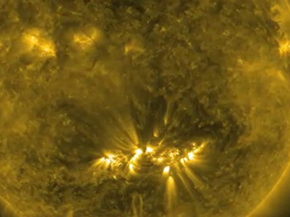Filaments à la surface du Soleil