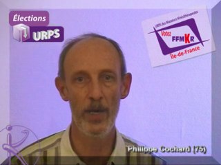 Élections URPS Île-de-France : Philippe Cochard (75)