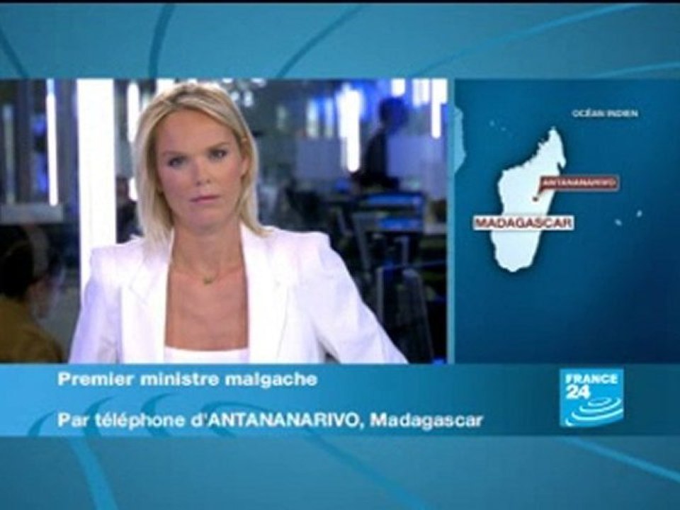 EDITION SPÉCIAL MADAGASCAR SUR FRANCE 24 LE PM CAMILLE VITAL