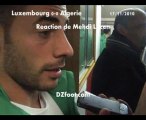 Luxembourg-Algérie, réaction de Lacen