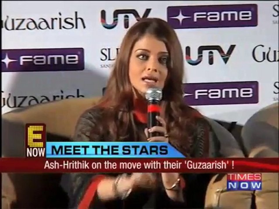 Promoting Guzaarish in Kolkata - 2010