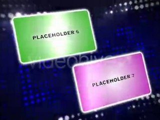 After Effects project Light Wall presentation