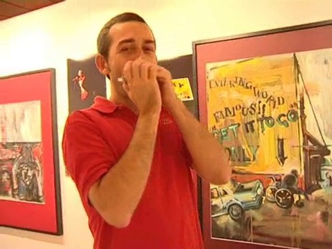 Calaisis TV Inauguration de l'expo Blues