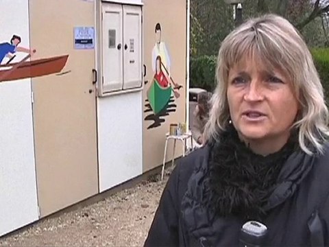 Fresques urbaines à Saint-Julien-les-Villas