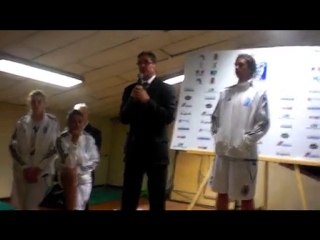 Interview apres match 13 Novembre 2010