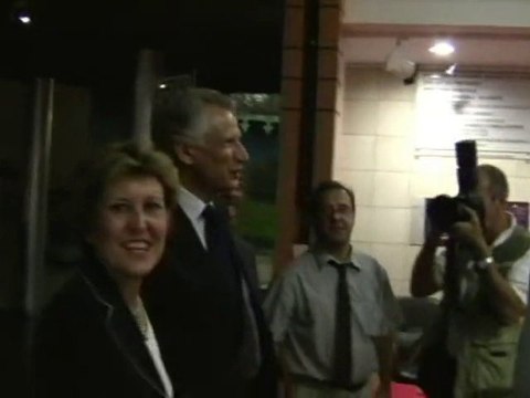 Déplacement de Dominique de Villepin en Martinique