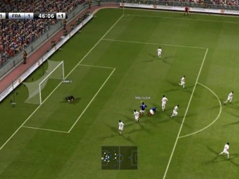 PES 2011 Angleterre - France (Simulation)