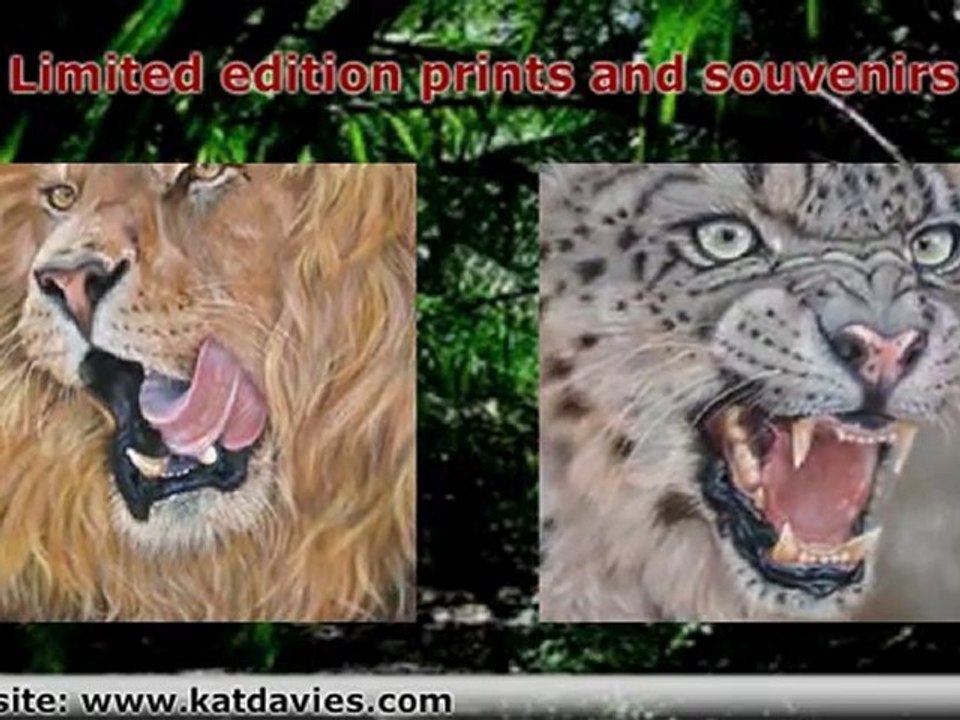 Leopard Art by Kat Davies