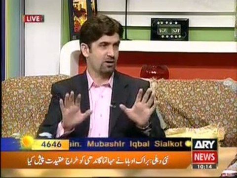 Prof. Dr. Abdul Samad with saadia afzaal ary news part-1