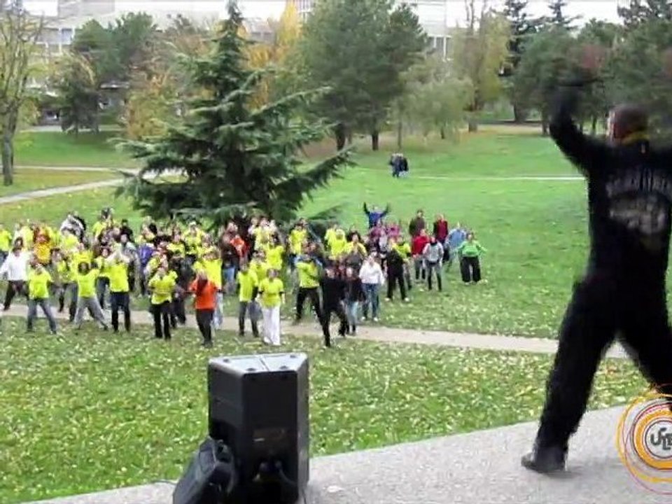 Flashmob des 40 ans de l'Université Lyon 1