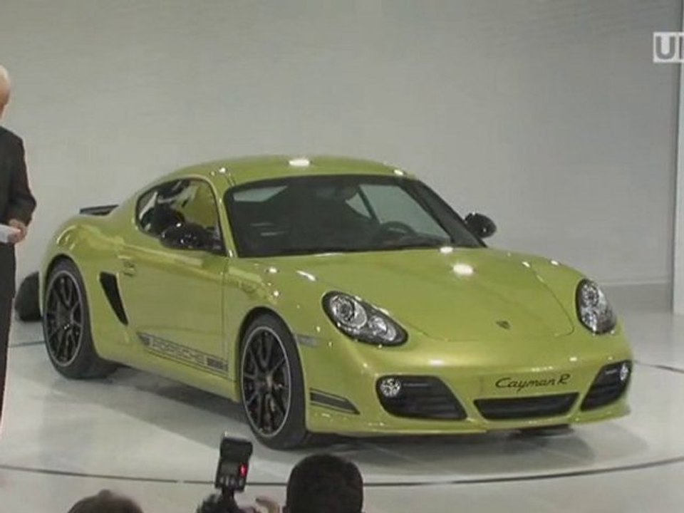 UP24.TV LA AutoShow 2010 - Weltpremiere Porsche Cayman R (DE