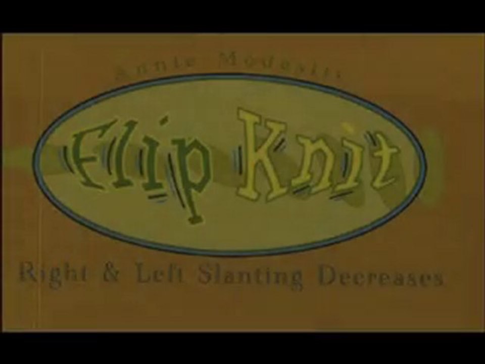 Flipbook - Tricot : DIMINUTION A L'ENDROIT ET A L'ENVERS