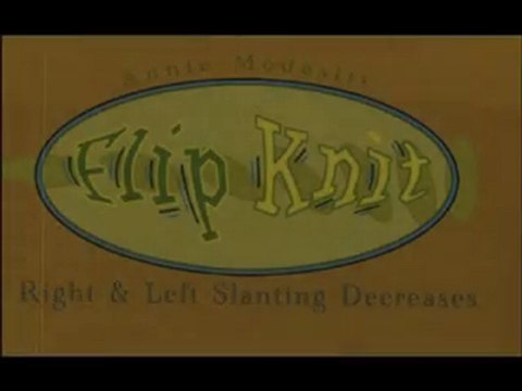 Flipbook - Tricot : DIMINUTION A L'ENDROIT ET A L'ENVERS