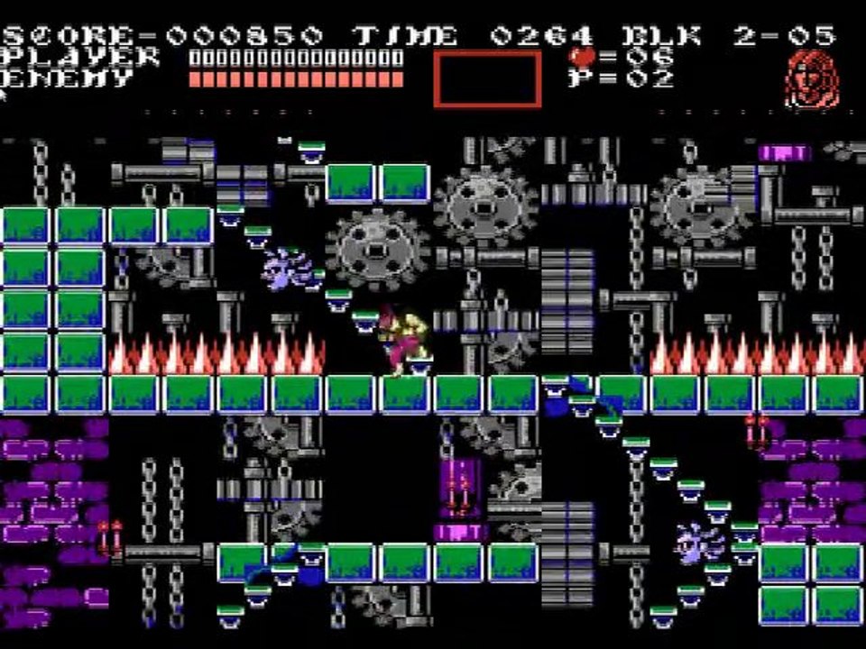 [Coop]Castlevania 3 Grant l'ancètre de spiderman