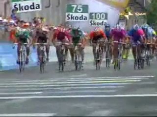 Chute massive pendant le Giro 2007