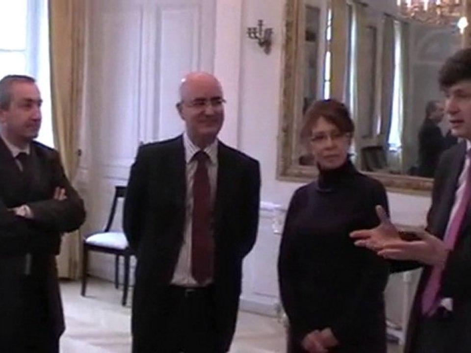 LES PREFETS DE FRANCHE-COMTE CHEZ LE PREFET DE HAUTE-SAONE