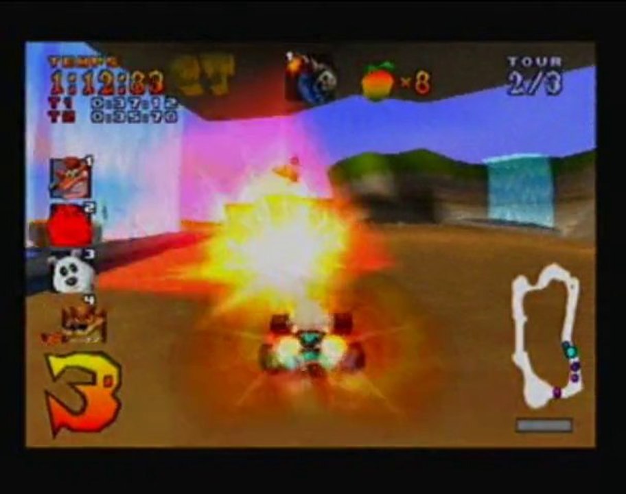 Crash Team Racing walkthrough 08 : C'est reparti !