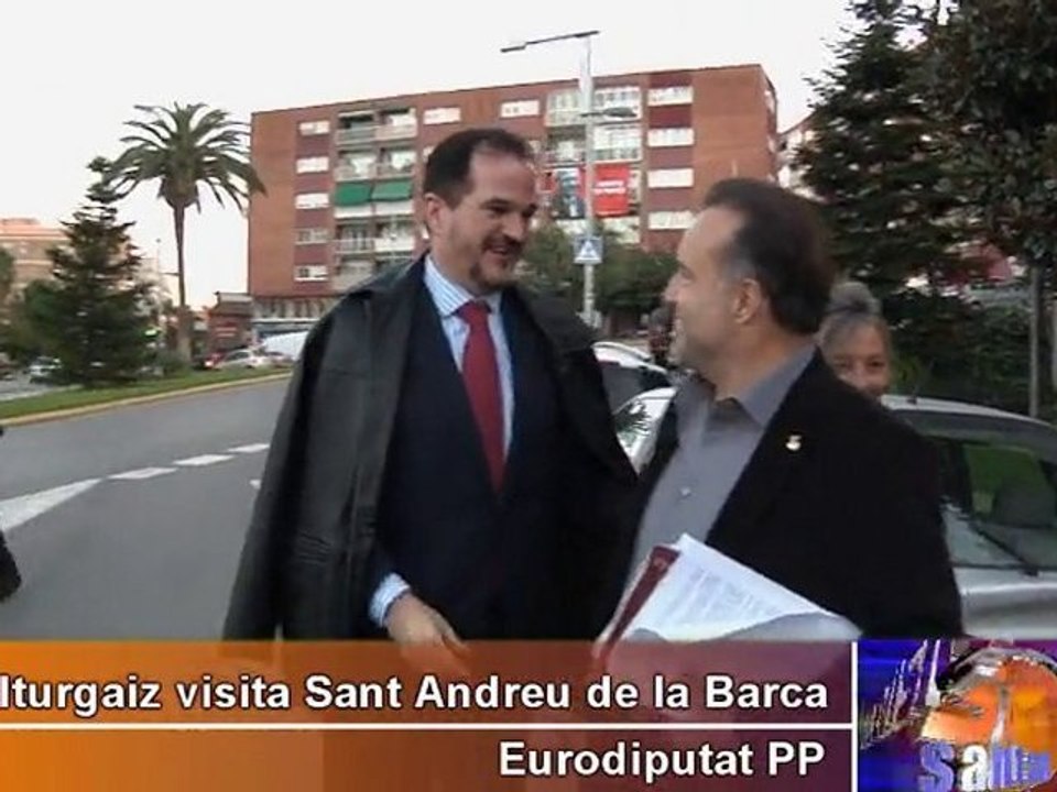 181110 Carlos Iturgaiz visita Sant Andreu de la Barca