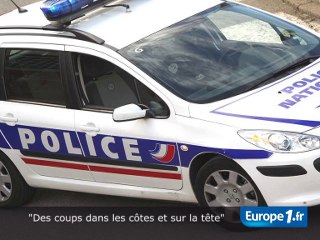 "Des coups sur les bras et la tête"
