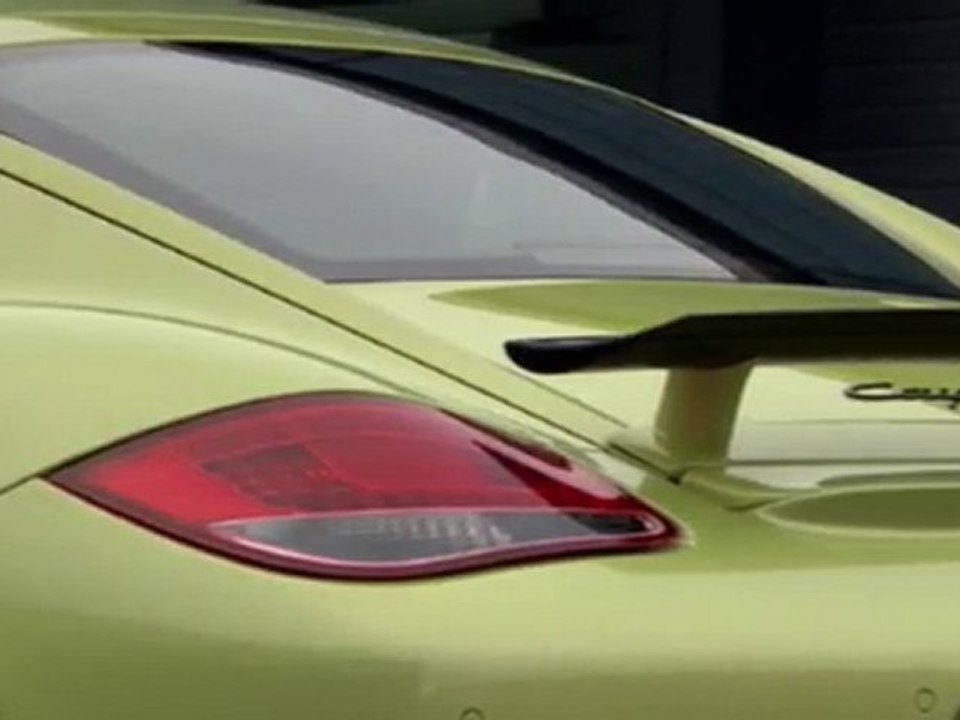 Porsche cayman r - english
