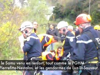 Il sort indemne d'une chute dans le vide