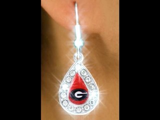 FuuFee.com UGA Austrian Crystal Earrings