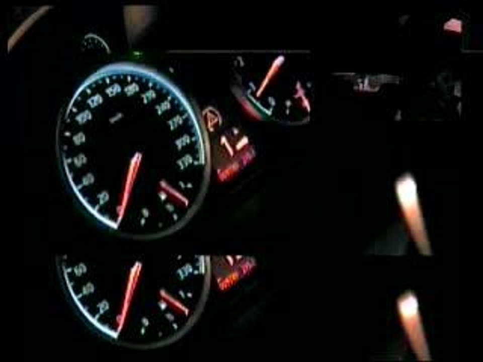 BMW M6 Reaching 340kmh