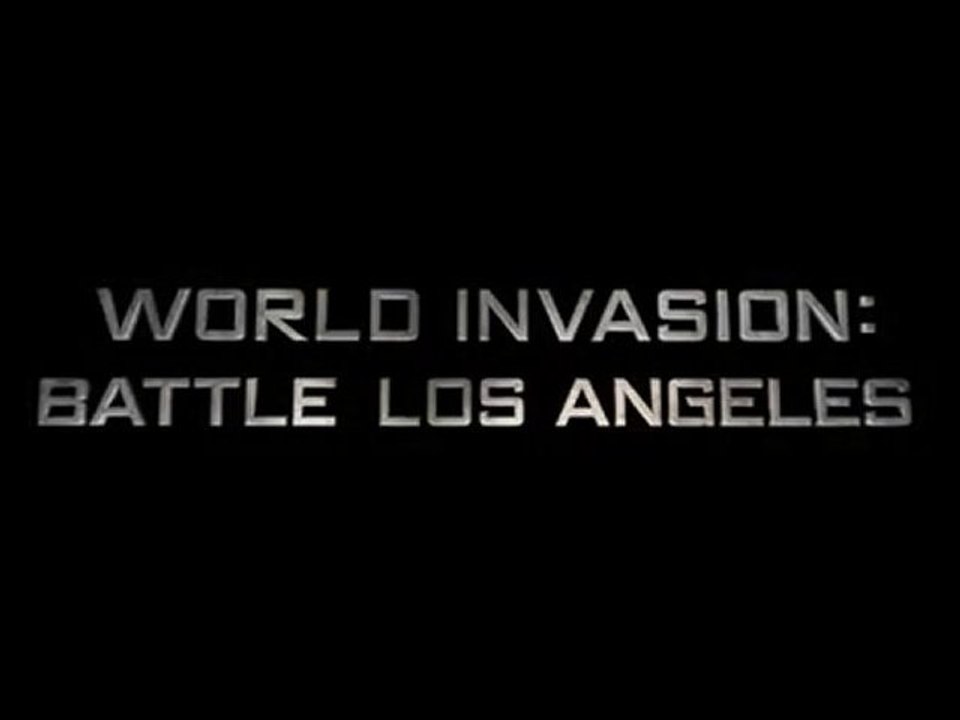 WORLD INVASION BATTLE LOS ANGELES 2011 TRAILER VOSTF NEW FR