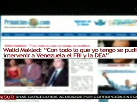Manipulación mediática de medios venezolanos de oposición en declaraciones de Maklek