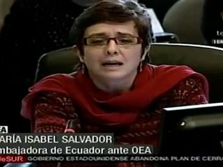 Ecuador rechaza pronunciamiento de OEA en diferendo fronterizo en CA