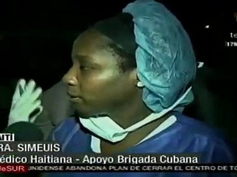 Médicos cubanos salvan vidas en Haití