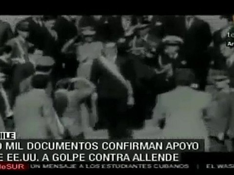 Documentos secretos confirman apoyo de EEUU en golpe contra Allende, en Chile