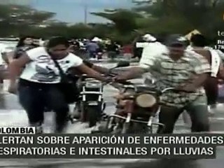 Riesgo de enfermedades en Colombia por las lluvias