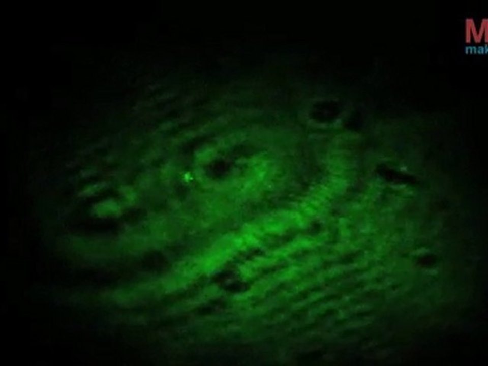 Make: Projects - Laser Projection Microscope