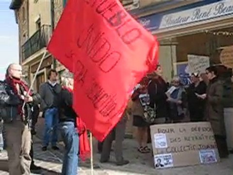 Manif à Tournus