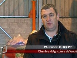 Collecte de bidons de lait à Belleville-sur-Vie